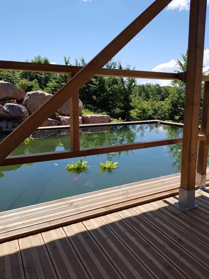 Les Nuits Insolites De La Mothe - Hebergement En Bulle Ou Tiny House Avec Spa Privatif Outremecourt Bagian luar foto